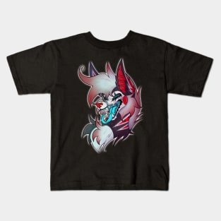 creepy clown canine Kids T-Shirt